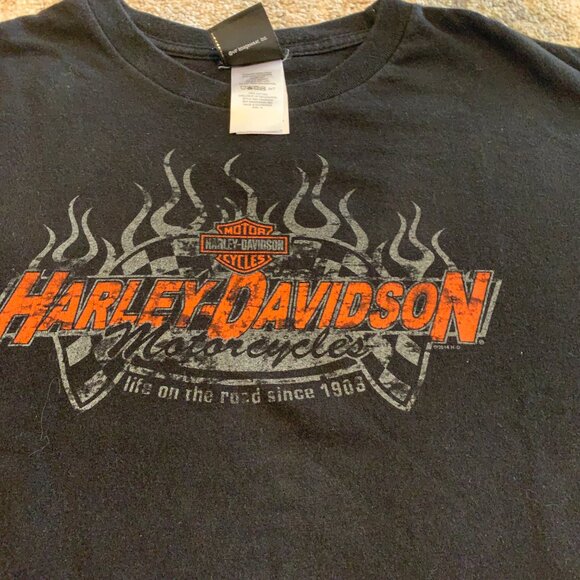 Harley Davidson Waterkotte Mt. Vernon IL T Shirt XL - Picture 3 of 9